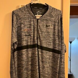 Brown University Football Nike XL 1/4 Zip pullover
